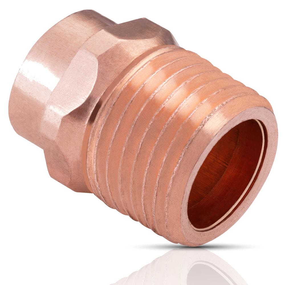IUSA - Conector con rosca exterior nibco 3/8”