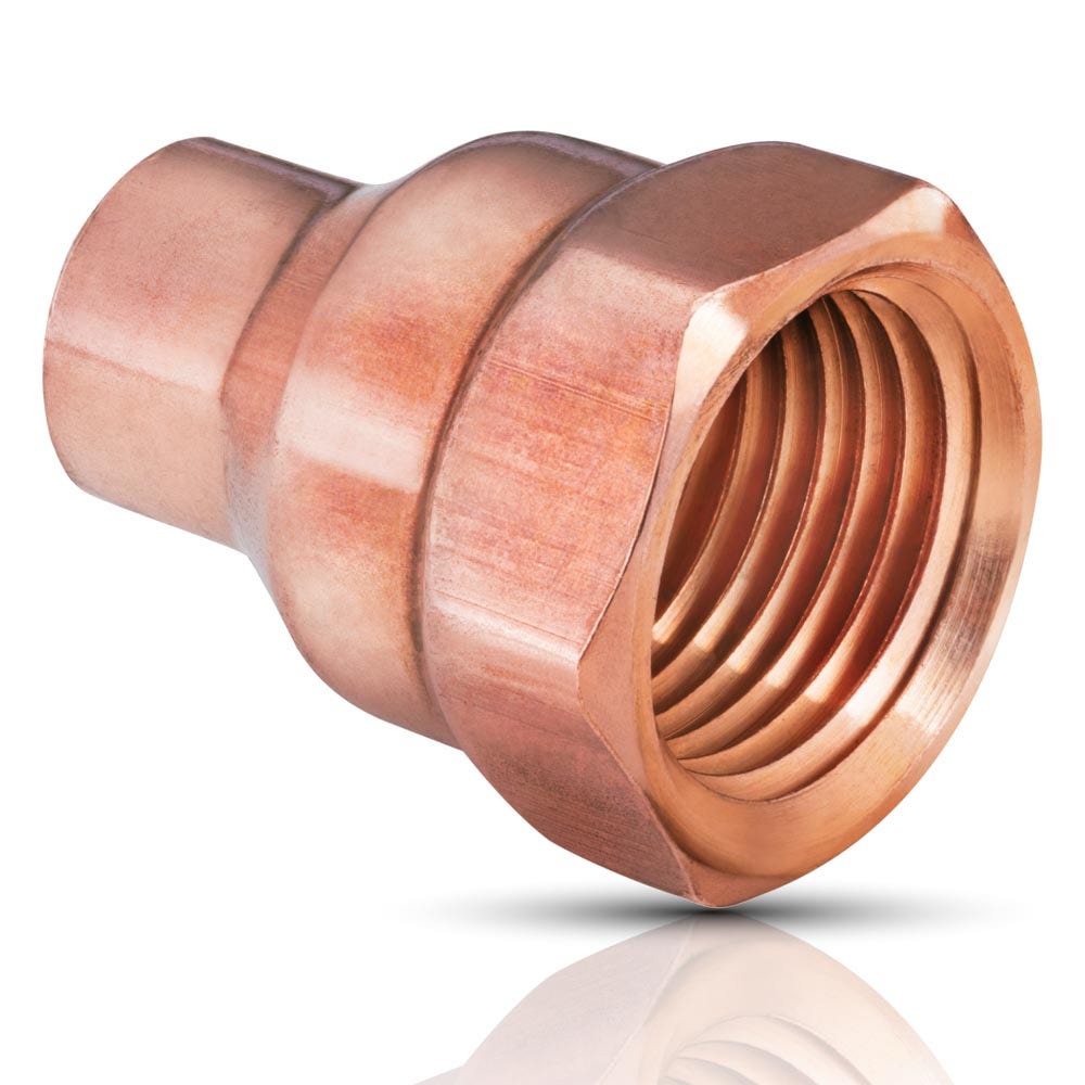 IUSA - Conector con rosca interior reducida nibco 3/4” x 1/2”