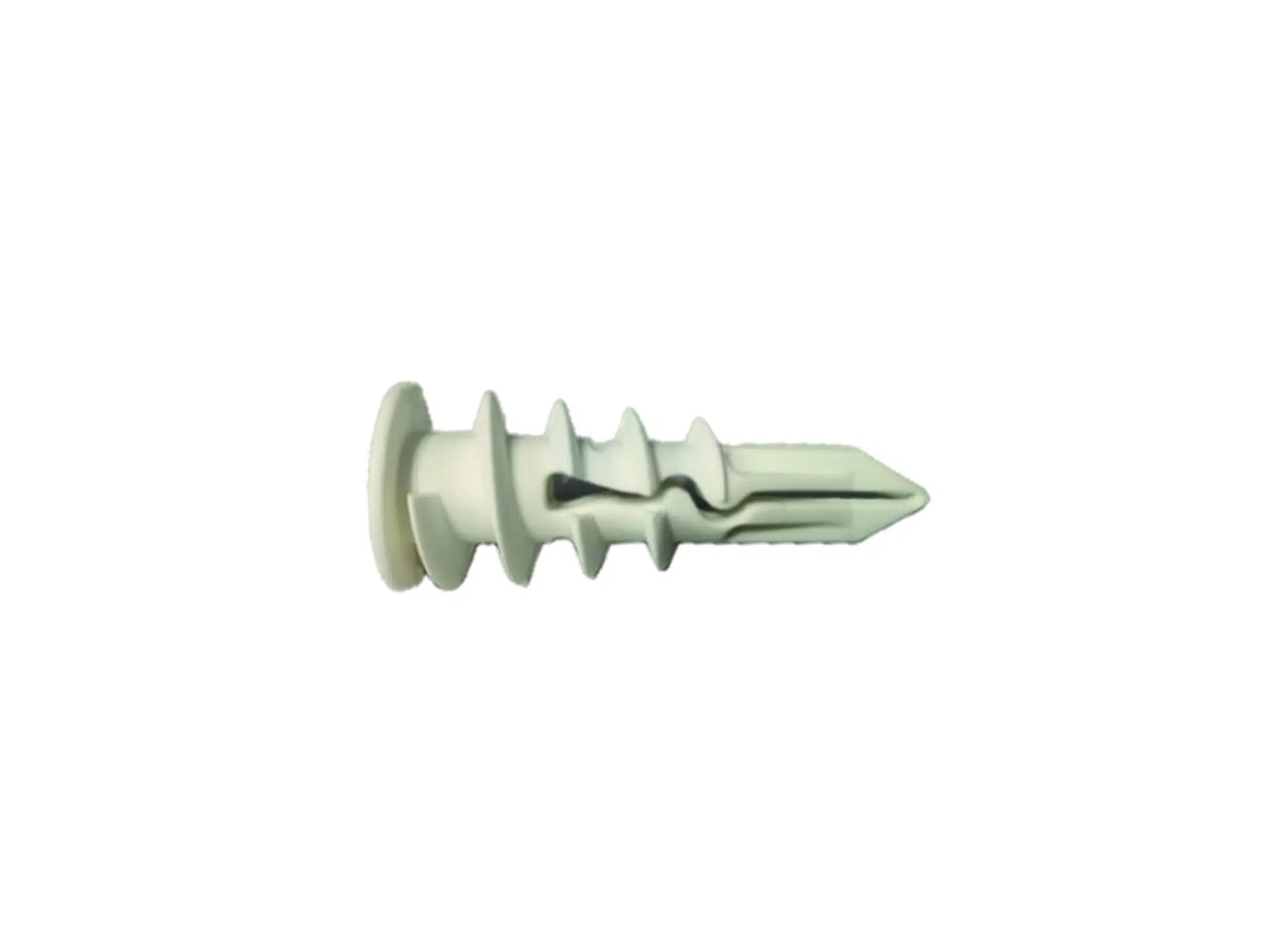 THORSMAN - Taco Auto-Perforable Perforathor TPD 2.0 / Resistencia 35 kg en Panel Yeso 1/2" / Punta Expandible / Nylon con Fibra de Vidrio / Color Blanco / Bolsa con 40 Piezas / Certificado ISO 9001:2015