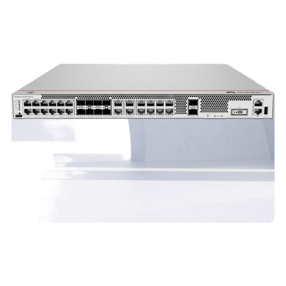 HUAWEI - Firewall / 16 puertos RJ45 1Gbps / 2 puertos SFP+ 10Gbps / 8 puertos combo 1Gbps / 1.8 Gbit/s rendimiento / 2000-4000 usuarios / 5.9 pies ancho