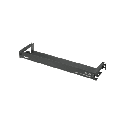 PANDUIT - Organizador de Cables Frontal, para Panel de Fibra Óptica HD Flex, de 1 UR, Color Negro