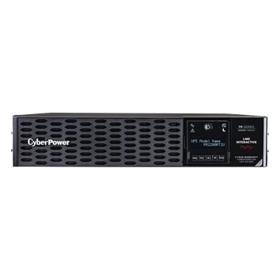 CYBERPOWER - UPS Línea Interactiva / 2200 VA / 2200 W / Onda Senoidal Pura / Factor de Potencia 1 / 8 Tomas NEMA 5-20R / Rack 2U / AVR 70-155 Vca
