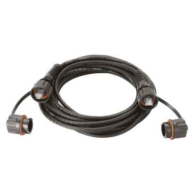 PANDUIT - Patch Cord Cat6A IndustrialNet, UTP, Con Plug Industrial y Tapa en Cada Extremo, 1 Metro (3.28 Pies)