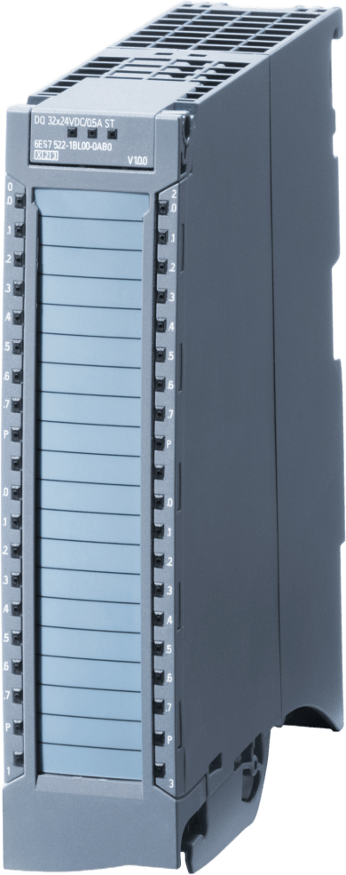 SIEMENS - Módulo Digital de Salida / SIMATIC S7-1500 / DQ 8xAC 230V/5A ST / Relay / 8 Canales / Grupos de 1 / 5A por Grupo / Diagnósticos / Sustituto de Valor / Contador de Ciclos de Conmutación / Seguridad SIL1 / Categoría PL c