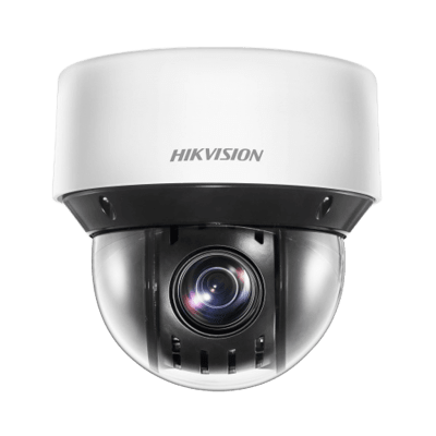 HIKVISION - Mini Domo IP PTZ 2 Megapixel / 25X Zoom / 50 mts Luz Infrarroja Inteligente (Visión Nocturna) / Autoseguimiento / WDR 120 dB / PoE+ / IP66 / Ultra Baja Iluminación / MicroSD