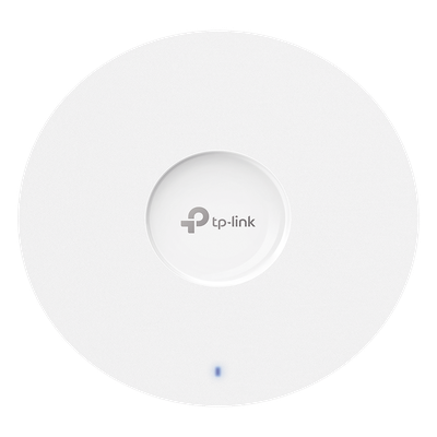 TP-LINK - Access Point Wi-Fi 6 / AX6000 Dual-Band 8-Stream / Montaje en Techo / 2.5G PoE+ / 185 m² (2000 ft²) / 510+ Clientes Concurrentes