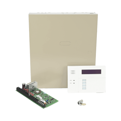 HONEYWELL HOME RESIDEO - Panel de Control de Alarma VISTA-48LA / 3 Particiones Independientes / 48 Zonas Totales / Carga-Descarga por Internet agregando modulo IPCOM o LTEMPA / Soporte Teclados Gráficos Táctiles / Compatible Serie Inalámbrica 5800
