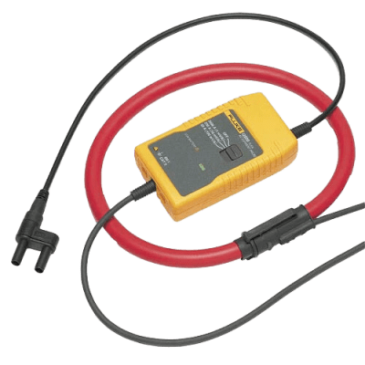 FLUKE - Pinza Amperimétrica Flexible AC / 2000 A Máximo / Tipo Rogowski / 3 Rangos (20 A, 200 A, 2000 A) / Salida 100 mV/A, 10 mV/A, 1 mV/A / CAT III 600 V / Cabezal Flexible 610 mm (24 in)
