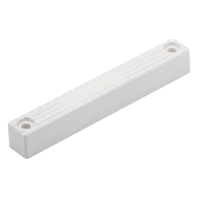 SFIRE - Imán para Contacto Magnético / Diseño Compacto / Plástico ABS / Color Blanco / Distancia entre Tornillos 88 mm