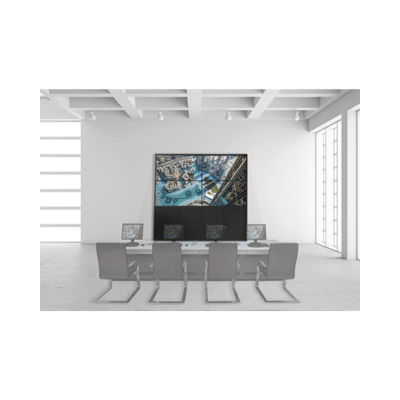 HIKVISION - Kit Videowall 2X2 / Incluye 4 Pantallas de 55" / Decoder / Base de Piso / Accesorios de Instalación