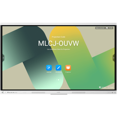 HUAWEI - Pantalla Interactiva IdeaHub Board 3 Base de 86"/ 4K / 8 GB RAM / 128 GB Flash / Android 15 / Wi-Fi 6  / 25 ms Latencia de Escritura / Gestión desde la Nube
