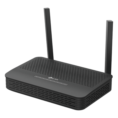 TP-LINK - ONU/ONT Router Wi-Fi 6 / AX3000 Dual Band / 1 Puerto PON SC/APC / 4 Puertos Gigabit / 1 Puerto FXS VoIP / EasyMesh / AgiNet Cloud