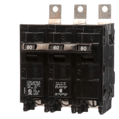 SIEMENS - Interruptor automático atornillable tipo BL 3 polos, 60 amp.