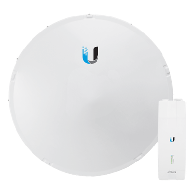 UBIQUITI - Radio de Backhaul Full-Duplex / 1.2+ Gbps / Banda Licenciada 11 GHz / Antena 35 dBi / IP67 / PoE+