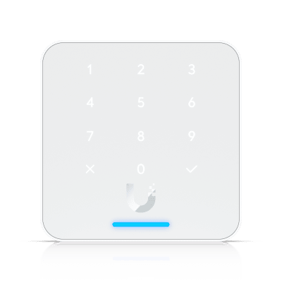 UBIQUITI - G3 Reader Flex Lector de Tarjetas NFC de Tercera Generación con Teclado Color Blanco