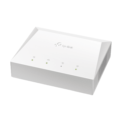TP-LINK - ONU/ONT - Unidad de Red Óptica XPON dual EPON/GPON / 1 Puerto RJ45 10/100/1000 Mbps / 1 puerto XPON Conector SC/APC / Equipo Bridge / Longitud de Onda Up: 1310 nm Dw: 1490 nm