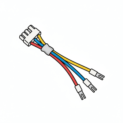 HIKVISION - Cable de conexion de salida de alarma 10cm compatible con DSKB2411TIM