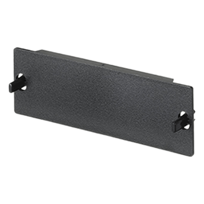 PANDUIT - Placa Ciega / Reserva Espacio Paneles Fibra Óptica / TIA/EIA-568-C.3 / Color Negro