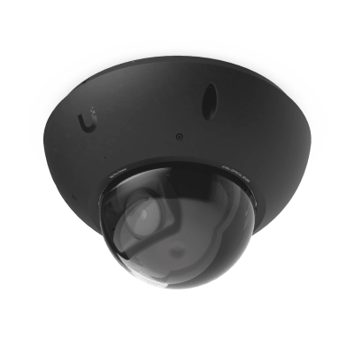 UBIQUITI - UniFi Protect G6 Pro Dome – Cámara 4K PoE+ Antivandálica y Todo Clima con Motor de IA Multi-TOPS, Zoom Óptico 2.36× y Sensor CMOS 1/1.2 y Visión Noctura IR de Largo Alcance