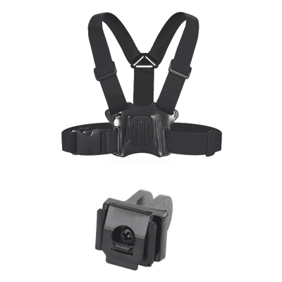 HIKVISION - Arnés de Pecho / Hebilla Telescópica Ajustable / Conexión Enchufable / Compatible DS-MH2311 y DS-MCW406
