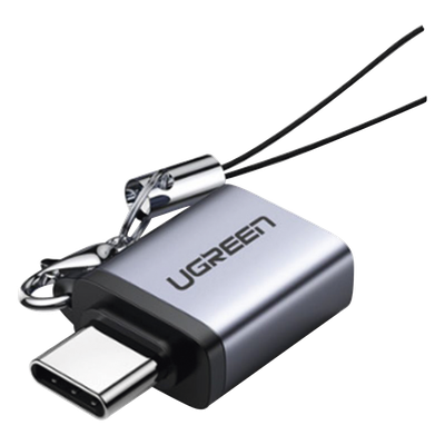 UGREEN - Adaptador USB-C 3.1 a USB 3.0 A / OTG / 5 Gbps / Aluminio / 10,000 Inserciones
