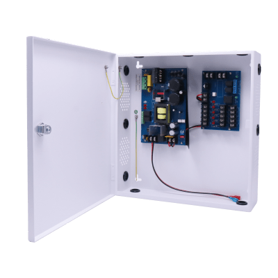 EPCOM POWERLINE - Fuente de Poder para Control de Acceso AL600FC / 6A Total / 5 Salidas Clase 2 PTC Auto-reiniciables / 12-24 VDC Selectable / Entrada 115 VAC / Respaldo Batería 40 AH / Supervisión FACP / Fail-Safe y Fail-Secure