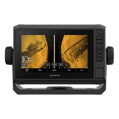 GARMIN - Plotter de Navegación / Pantalla Táctil WVGA 7" / GPS Multibanda y Multiconstelación / Sonda CHIRP con ClearVü y SideVü / AIS y DSC / IPX7 / NMEA 2000