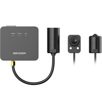 HIKVISION - Pinhole IP 2 Megapixel / Lente 2.8 mm / 2 Mts Cable / PoE / Ideal para Cajeros Automáticos (ATM) / WDR / Micro SD / Cámara Tipo Block