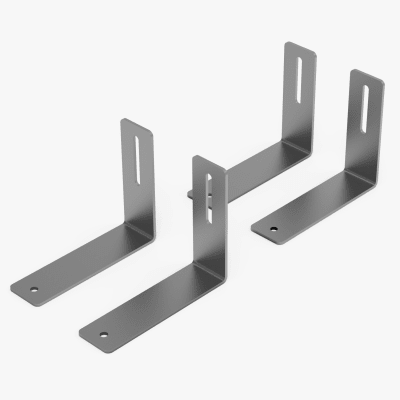 ECCO - Bracket para barra de estribo ED3760BWRW o ED3772BWRW Silverado