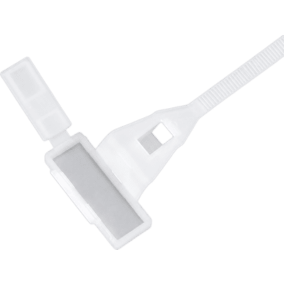 LINKEDPRO - CINCHOS DE 4.8 X 200 MM BLANCOS CON ESPACIO PARA MARCAR PAQUETE DE 100 PIEZAS