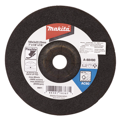 MAKITA - Disco de desbaste de 7"