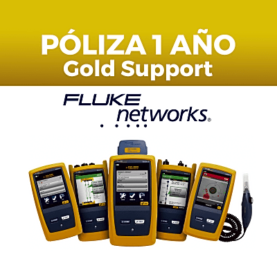 FLUKE NETWORKS - Poliza de 1 Año de Soporte Gold Para OTDR OFP2-100-QINT