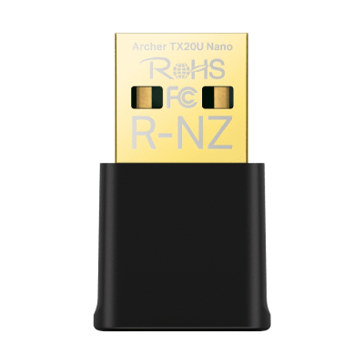 TP-LINK - Mini Adaptador USB inalámbrico doble banda AC 600 Mbps, antena onmidireccional.