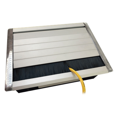 THORSMAN - Caja universal vacía de 1 módulo para instalación en escritorio (voz, datos, vídeo, contactos eléctricos), (No incluye accesorios)