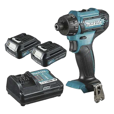 MAKITA - Atornillador / Motor sin escobillas / 2.500 RPM / 16 niveles de par / Batería 10,8V / LED integrado