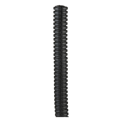 PANDUIT - Tubo Corrugado Abierto / Polietileno Negro / Diámetro Interno 7 mm / Longitud 30.5 m (100 ft) / Rango -40 a 50°C / UL 94 HB / RoHS