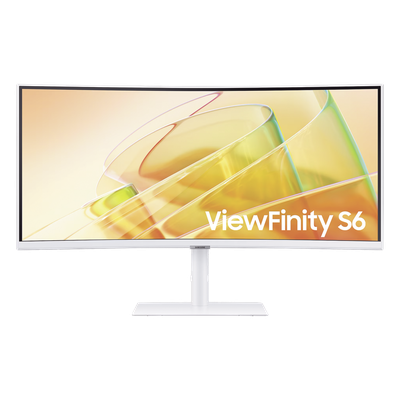 SAMSUNG ELECTRONICS - Monitor Curvo 34" / WQHD 3440x1440 / 21:9 / 100Hz / FreeSync / HDMI / DisplayPort / USB-C / VESA 100x100 / 11.2 ft x 1.2 ft x 4.1 ft