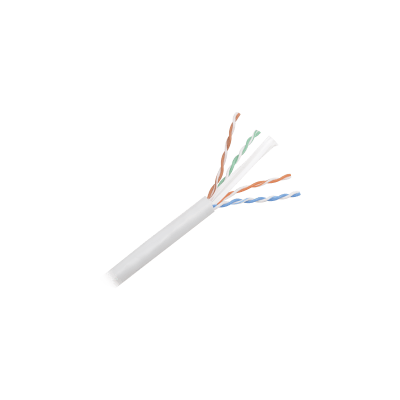 PANDUIT - Bobina de Cable UTP 305 Metros (1000 Pies) de Cobre, NetKey, Reelex, Gris, Categoría 6 (24 AWG), 1000Mbps, PVC (CM), de 4 Pares