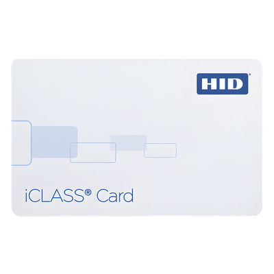 HID - Tarjeta de Proximidad iCLASS / 2 KB / Perforación Vertical / Preprogramada 26 Bits / PVC