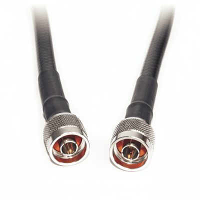 EPCOM - Jumper Coaxial con Cable Epcom405 | Conector N Macho en los Extremos | 15 Metros (49.21 Pies) de Longitud.