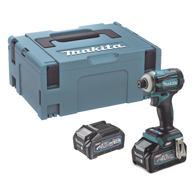 MAKITA - Atornillador de impacto inalámbrico / Motor sin escobillas / 40V XGT / 1/2 pulgada / Diseño ergonómico