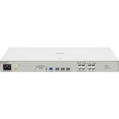 HUAWEI - OLT Mini FTTh eKit 2 Puertos GPON (Incluye módulos C+) + 1 Puerto Uplink XGS-PON + 4 Puertos WAN/LAN Gigabit + 4 Puertos LAN Gigabit  / All-In-One (Router, Switch, OLT, Controladora) /  Gestión desde la Nube / Libre de licenciamiento