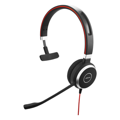 JABRA - Diadema / Auricular Jabra Evolve 40 Mono / USB y 3.5mm / Cancelación de Ruido / Indicador de Ocupado (6393-823-109)
