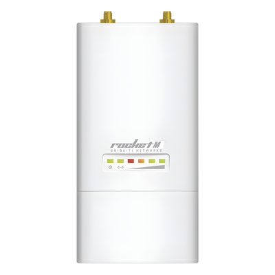 UBIQUITI - Radio Estación Base airMAX Rocket-M2, hasta 150 Mbps, 2 GHz (2402-2462 MHz)