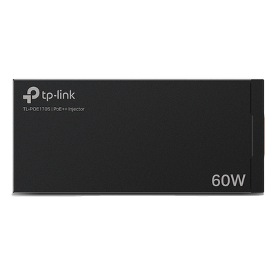 TP-LINK - Inyector PoE++ / 60W / 2 Puertos Gigabit 10/100/1000 Mbps / 802.3af/at/bt / Alcance 100 m (328 ft) / Plug and Play