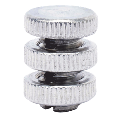 SFIRE - Abrazadera para Cerco Eléctrico / Doble Nivel de Sujeción / Aluminio Anticorrosión / Sin Herramientas / Cable hasta 2.5 mm