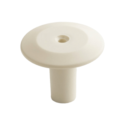 LINKEDPRO - Pasacable / PVC Rígido / Protección UV / Diámetro 22 mm / Autoextinguible / Interior / Negro e Ivory
