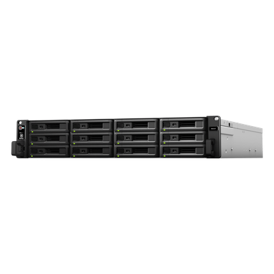 SYNOLOGY - Unidad de Expansión NAS / 12 Bahías / SATA 3.5" y 2.5" / Intercambio en Caliente / Expansión RAID en Línea / Fuentes Redundantes Opcionales