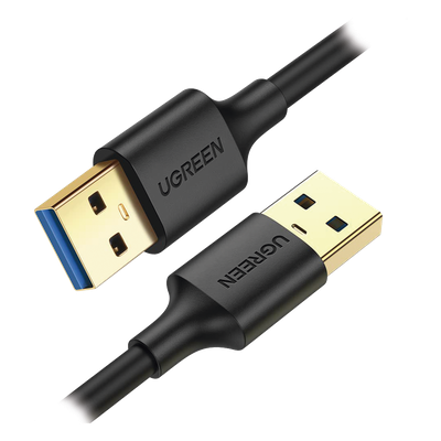 UGREEN - Cable USB-A 3.0 / 5 Gbps / 2 m (6.6 ft) / Macho a Macho / Blindaje Múltiple / Plug & Play