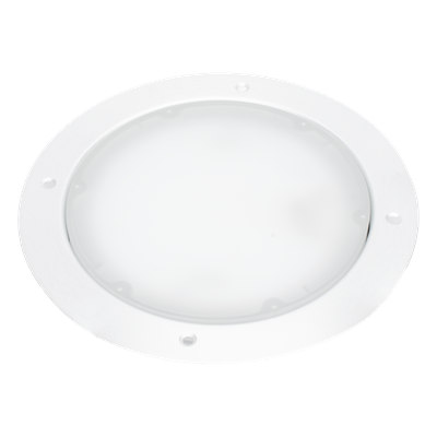 ECCO - Luz LED Vehicular de Techo / 7" / Tecnología VioSafe / 12-24 VCD / 1.5 A / 2 Intensidades / 9' x 9' x 0.5' (2.74 x 2.74 x 0.15 m)